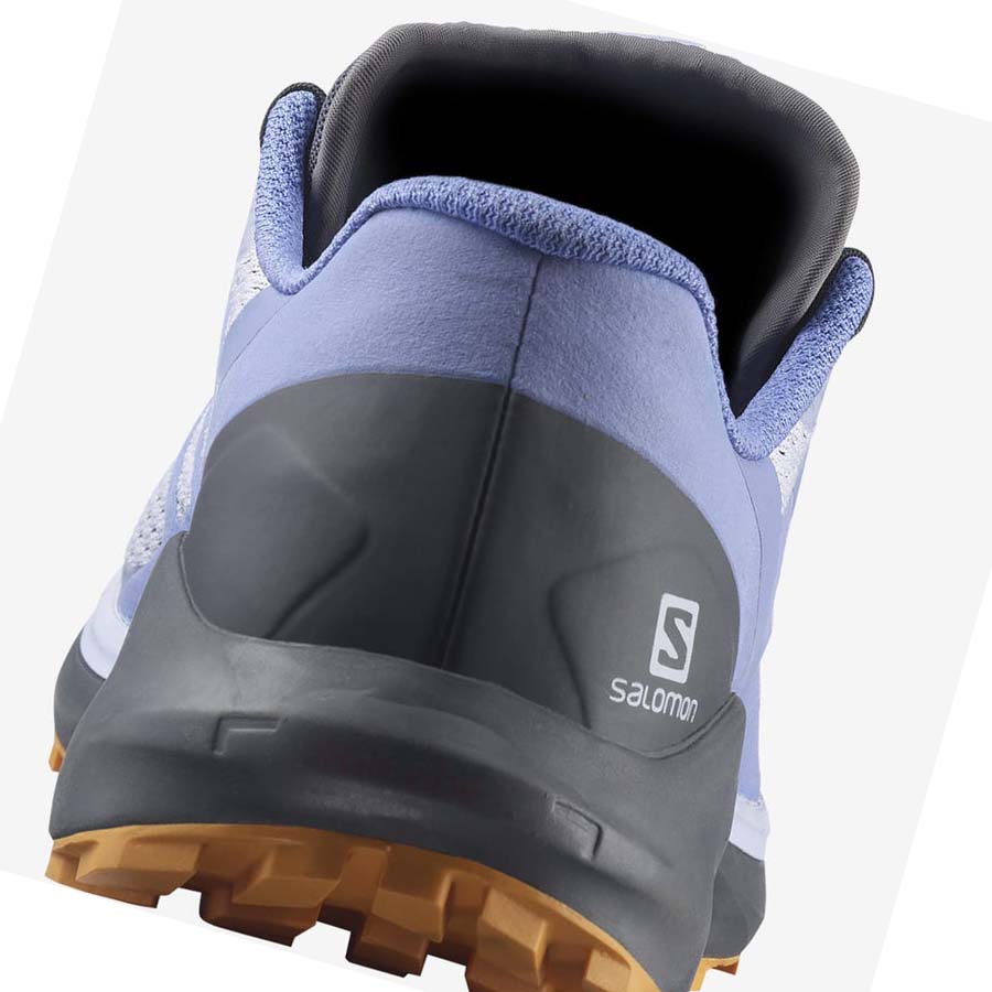 Salomon SENSE RIDE 4 Kadın Patika Koşu Ayakkabısı Mavi | TR 2748JPQ